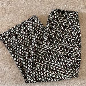 Geometric Print Maxi Skirt